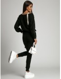 Women\'s casual tracksuit, black 28130 - Online store - Boutique