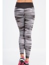 Czarne legginsy we wzory H001 - Sklep internetowy - Butik