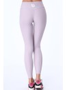 Legginsy z transparentnym lampasem lawendowe MR13861 - Sklep internetowy - Butik