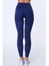 Legginsy sportowe we wzory chabrowe MR15285 - Sklep internetowy - Butik