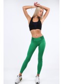 Zielone legginsy sportowe dopasowane MR11017 - Sklep internetowy - Butik