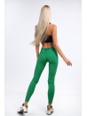 Zielone legginsy sportowe dopasowane MR11017 - Sklep internetowy - Butik