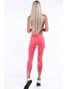 Koralowe legginsy sportowe MR1033 - Sklep internetowy - Butik