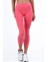 Koralowe legginsy sportowe MR1033 - Sklep internetowy - Butik