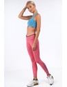 Czerwone ocieplane legginsy sportowe MR13028 - Sklep internetowy - Butik