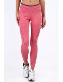 Czerwone ocieplane legginsy sportowe MR13028 - Sklep internetowy - Butik