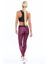 Fioletowe legginsy sportowe we wzory MR11513 - Sklep internetowy - Butik